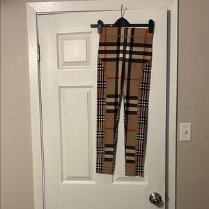 New authentic Burberry girls leggings